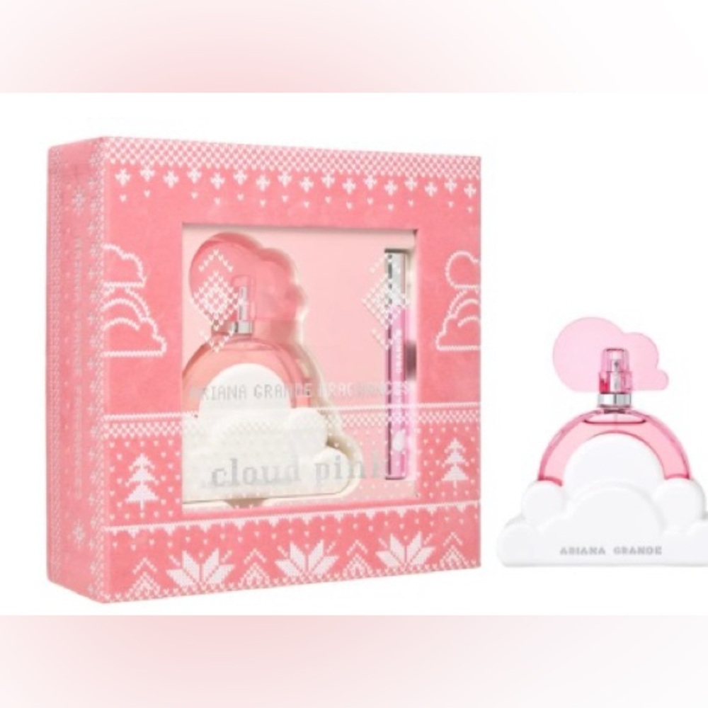 Ariana Grande Cloud Pink EDP Fragrance Gift Set 🌈 Limited Edition